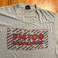 90's FM 100 Means Music Light Blue Tshirt - Large - 22.5" x 28.5"
