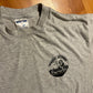 Jerzees The Great Outdoors Farm King Grey Tshirt - Large - 23" x 29.5"