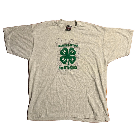 90’s FOTL Best Marshall Putnam Has it Together 4H Grey Tshirt - Large - 23" x 29"