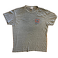 70/80’s Hanes Poly Cotton Hospital Grey Paper Thin Tshirt - Medium - 20" x 26"