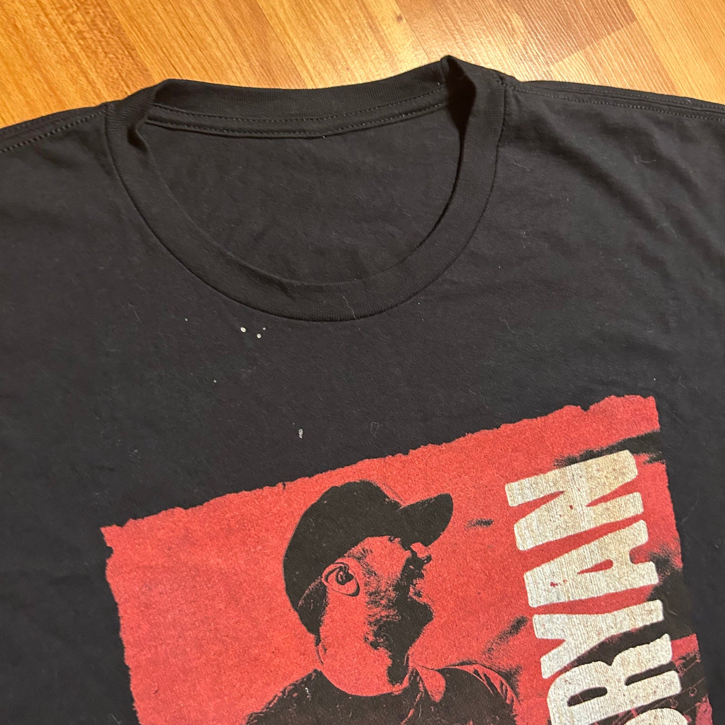 Luke Bryan 2021 Farm Tour Country Black Tshirt - Large - 23" x 31"