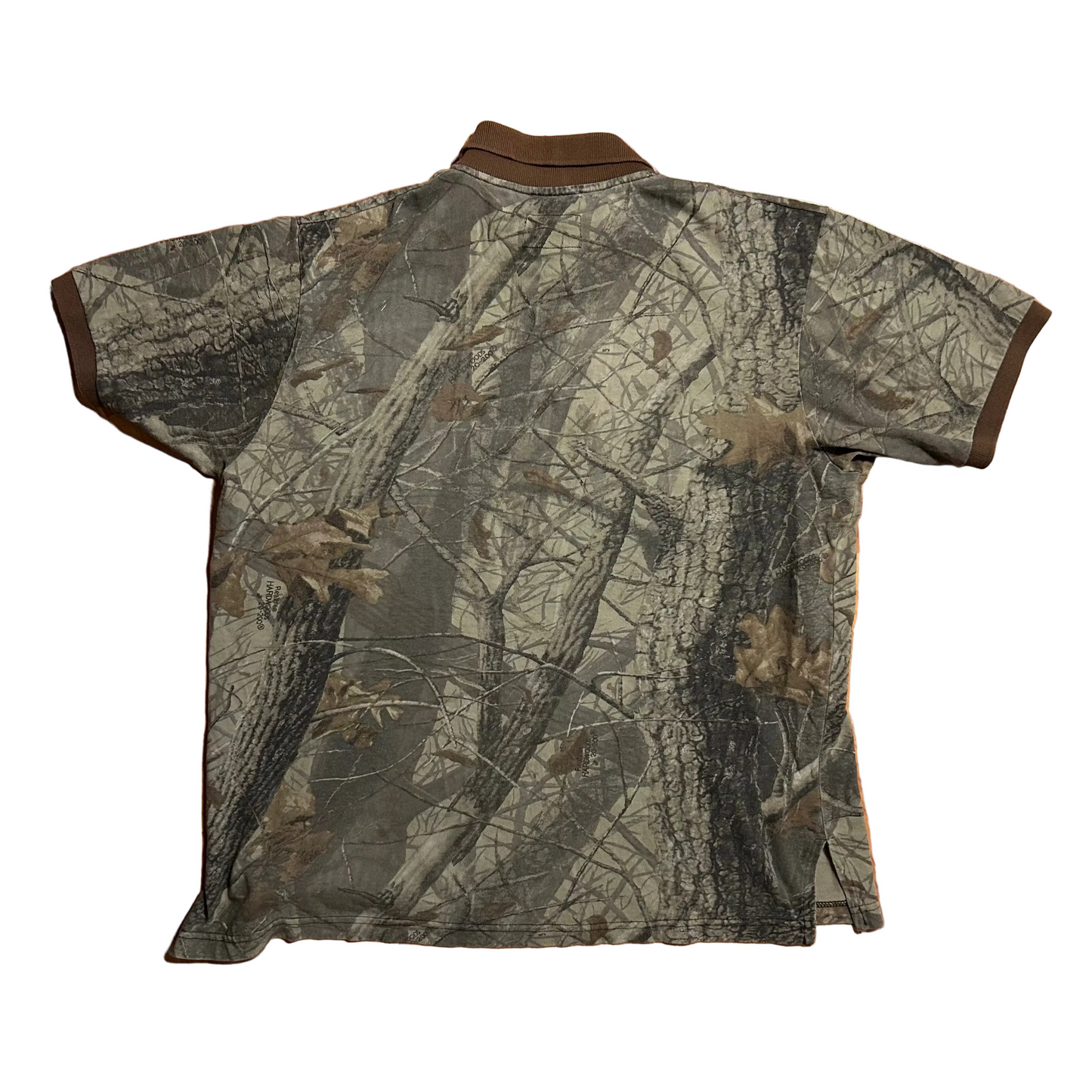Realtree Camo Polo Collared Shirt - XLarge - 24" x 29"