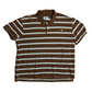 Aeropostale Brown Blue Polo Collared Shirt - XLarge - 26" x 30"