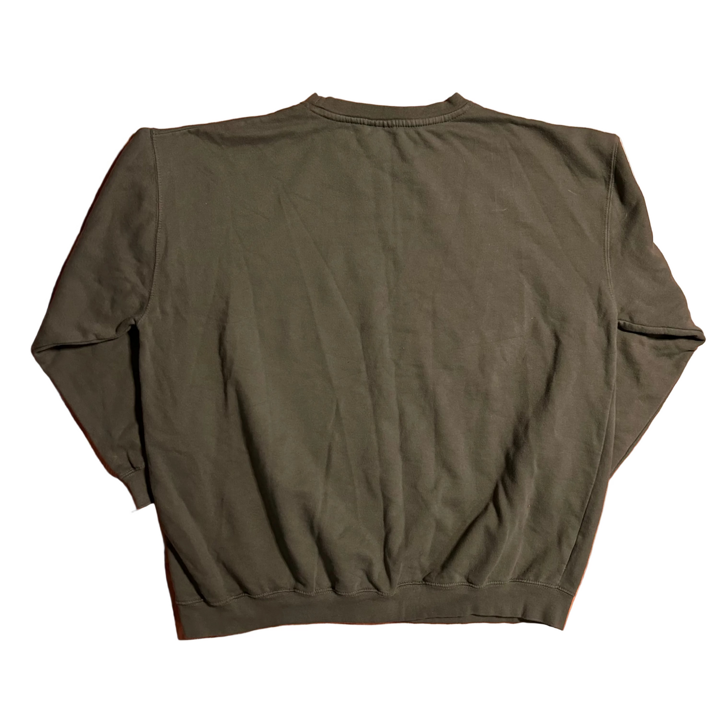 Champion Green Embroidered Logo Crewneck Sweatshirt - XLarge - 28" x 30"