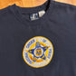 Reebok Logo Athletic Fraternal Order of Police Navy Blue Crewneck Sweatshirt - Large - 22" x 26"