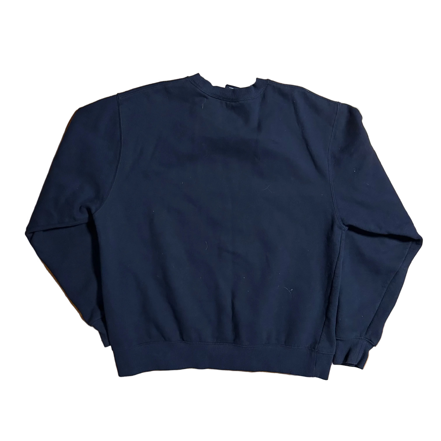 Reebok Logo Athletic Fraternal Order of Police Navy Blue Crewneck Sweatshirt - Large - 22" x 26"