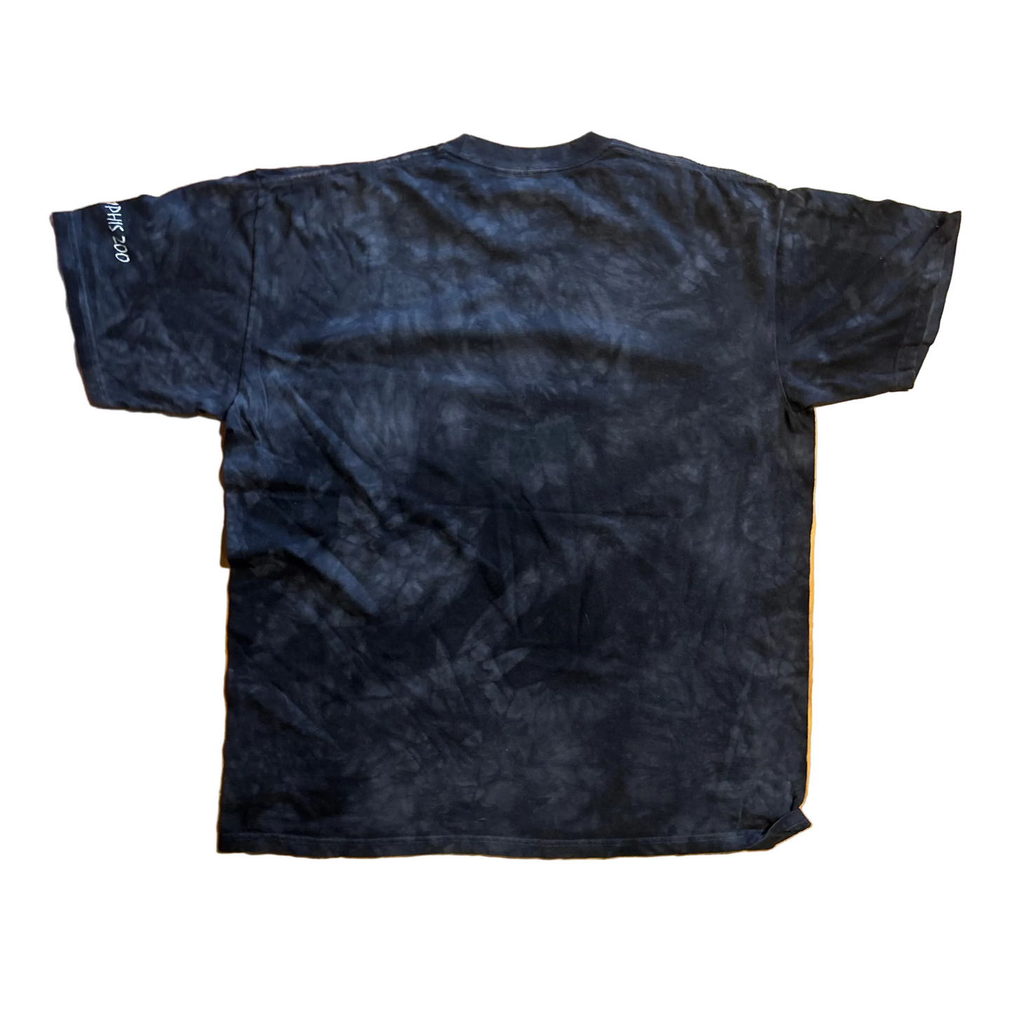 The Mountain Panda Memphis Zoo Black Tie Dye Tshirt - XLarge - 24" x 30"
