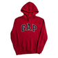 Gap Red Hoodie Sweatshirt - Large - 22" x 28"
