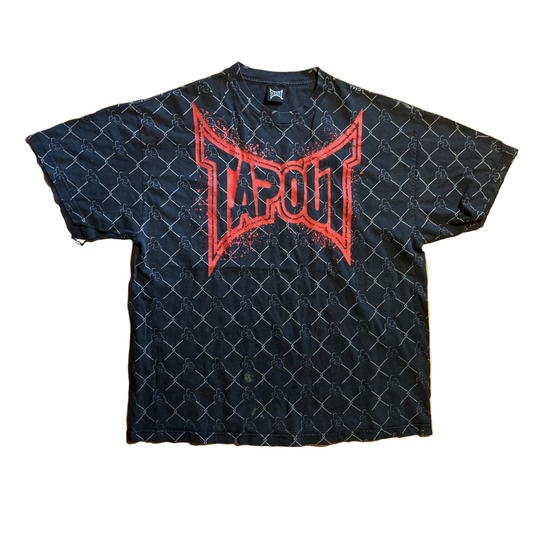 Black Tapout Tshirt - XLarge - 24" x 31"