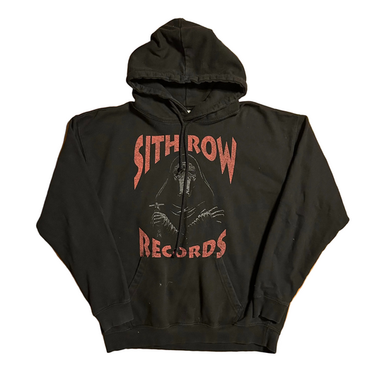 Sith Row Records Black Parody Hoodie Sweatshirt - Large - 23.5" x 26"