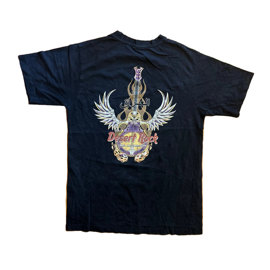 Desert Rock Baghdad Iraq Black Tshirt - Small - 19" x 28"