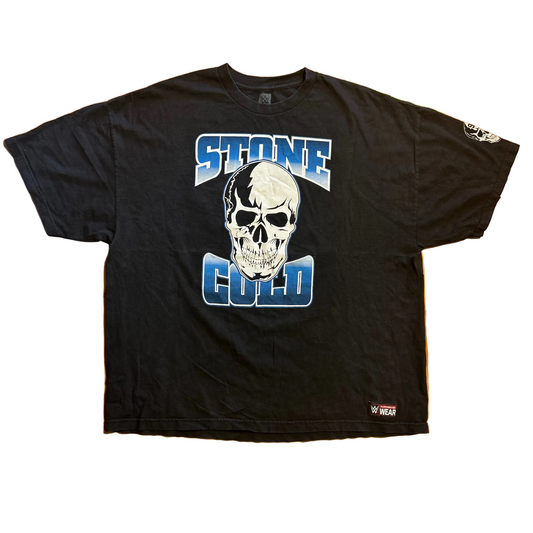 WWE Stone Cold Steve Austin Black Tshirt - XLarge - 26" x 31"