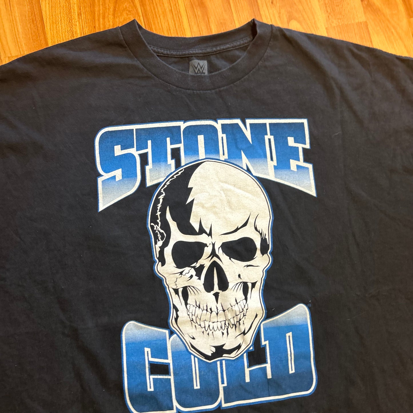 WWE Stone Cold Steve Austin Black Tshirt - XLarge - 26" x 31"