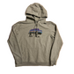 Patagonia Phartagonia Organic Cotton Buffalo Logo Grey Hoodie Sweatshirt - Large - 22" x 26"