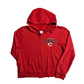 Cincinnati Reds MLB Baseball Red Zip Up Hoodie Sweatshirt - Large - 22" x 24"