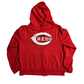 Cincinnati Reds MLB Baseball Red Zip Up Hoodie Sweatshirt - Large - 22" x 24"