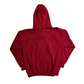 Gildan Indiana University Hoosiers Red Hoodie Sweatshirt - Medium - 21" x 25"