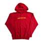 Odd Future Santa Cruz Red Hoodie Sweatshirt - Medium - 21.5" x 28"