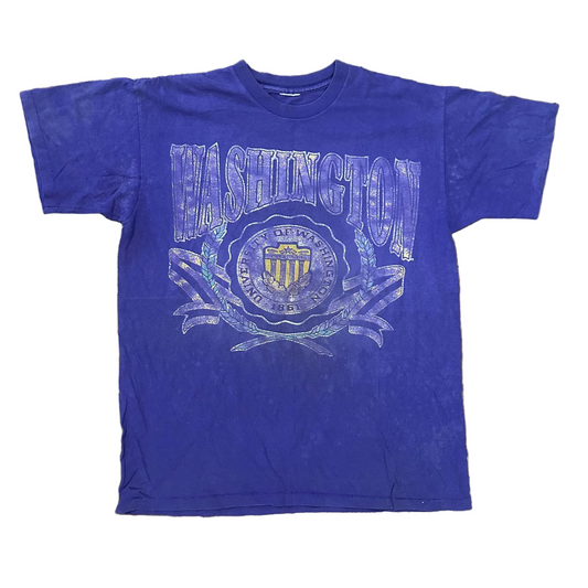 90’s Washington University Purple Tshirt - Large - 23" x 30"