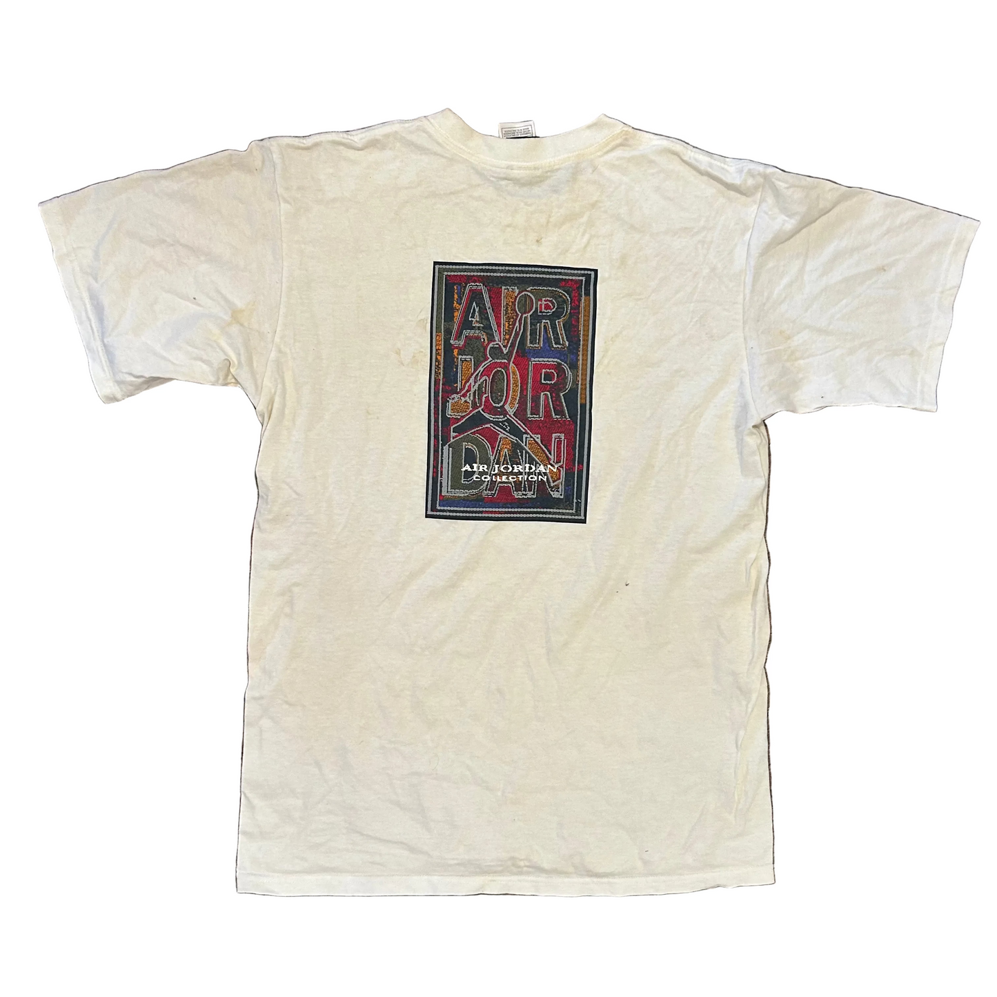 Air Jordan Collection Nike White Tshirt - Small - 19" x 29"