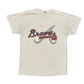 Atlanta Braves Chevrolet White Tshirt - Small - 19" x 27"