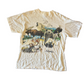 90’s Oneita Alaska Nature White Tshirt - Medium - 20" x 26"