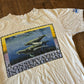 90’s Down to Earth Conservation International Whale Grey Tshirt - Large - 23" x 29"