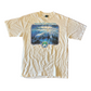 90’s Earth Tones Save The Mantee Club White Tshirt - Medium - 21.5" x 30"