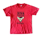 Hanes Heavyweight Viva Gorditas Taco Bell Red Tshirt - Medium - 21" x 29"