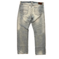 Polo Ralph Lauren Distressed Light Wash Denim Blue Jeans - 38" x 33"