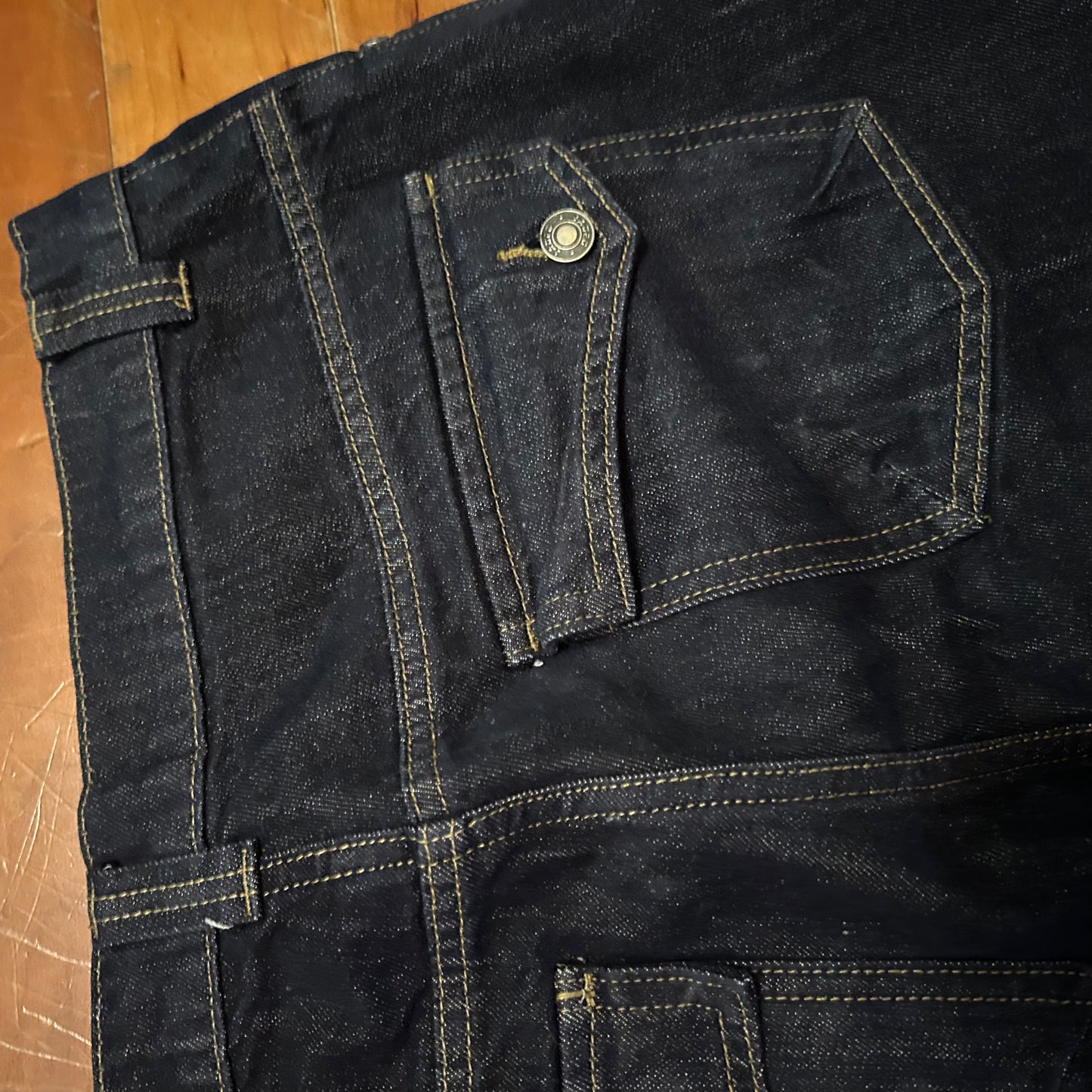 Jaded London Dark wash Indigo Denim Jeans - 32" x 25.5"