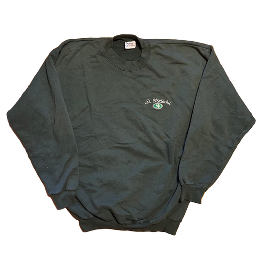 Port and Company Green St Malachy Crewneck Sweatshirt - XLarge - 24" x 28"