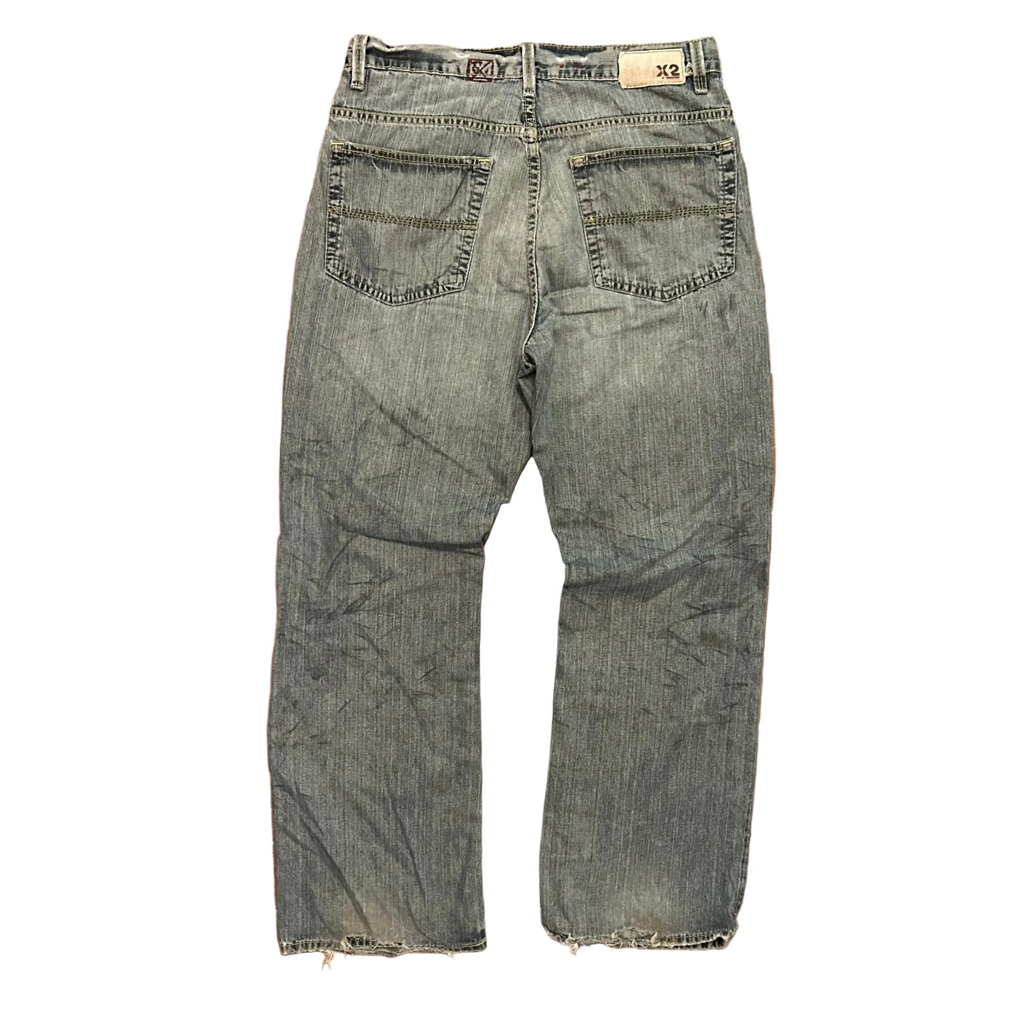X2 Denim Laboratory Painter Denim Blue Jeans - 34" x 30"