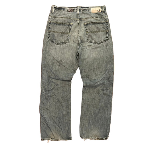 X2 Denim Laboratory Painter Denim Blue Jeans - 34" x 30"