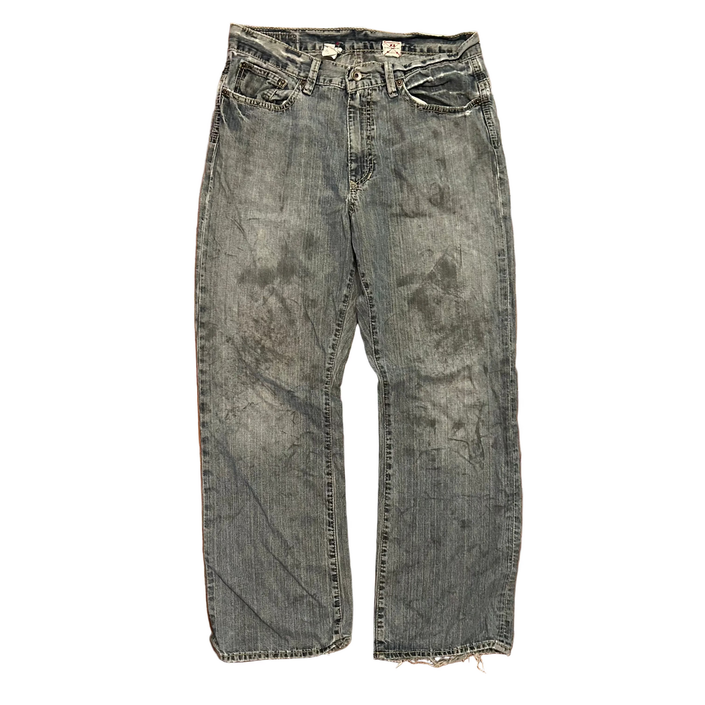 X2 Denim Laboratory Painter Denim Blue Jeans - 34" x 30"