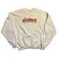 Showboat Branson Belle Embroidered White Crewneck Sweatshirt - Large - 23.5" x 23"