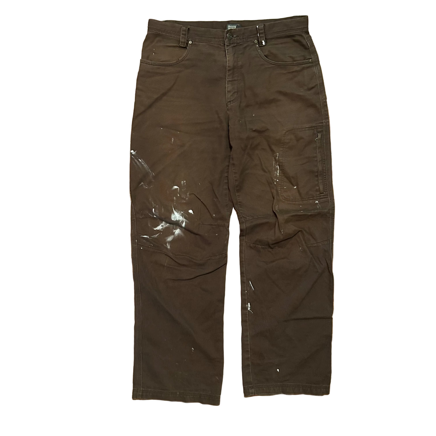 Royal Robbins Brown Corduroy Painter Carpenter Pants - 34" x 30"