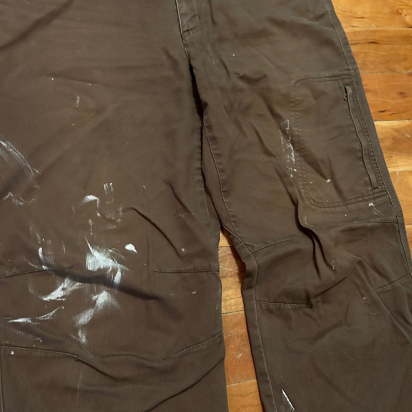 Royal Robbins Brown Corduroy Painter Carpenter Pants - 34" x 30"