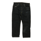 Levi 501 Indigo Dark Wash Denim Blue Jeans - 34" x 26"
