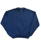 FOTL Navy Blue Blank Crewneck Sweatshirt - Large - 23.5" x 26.5"