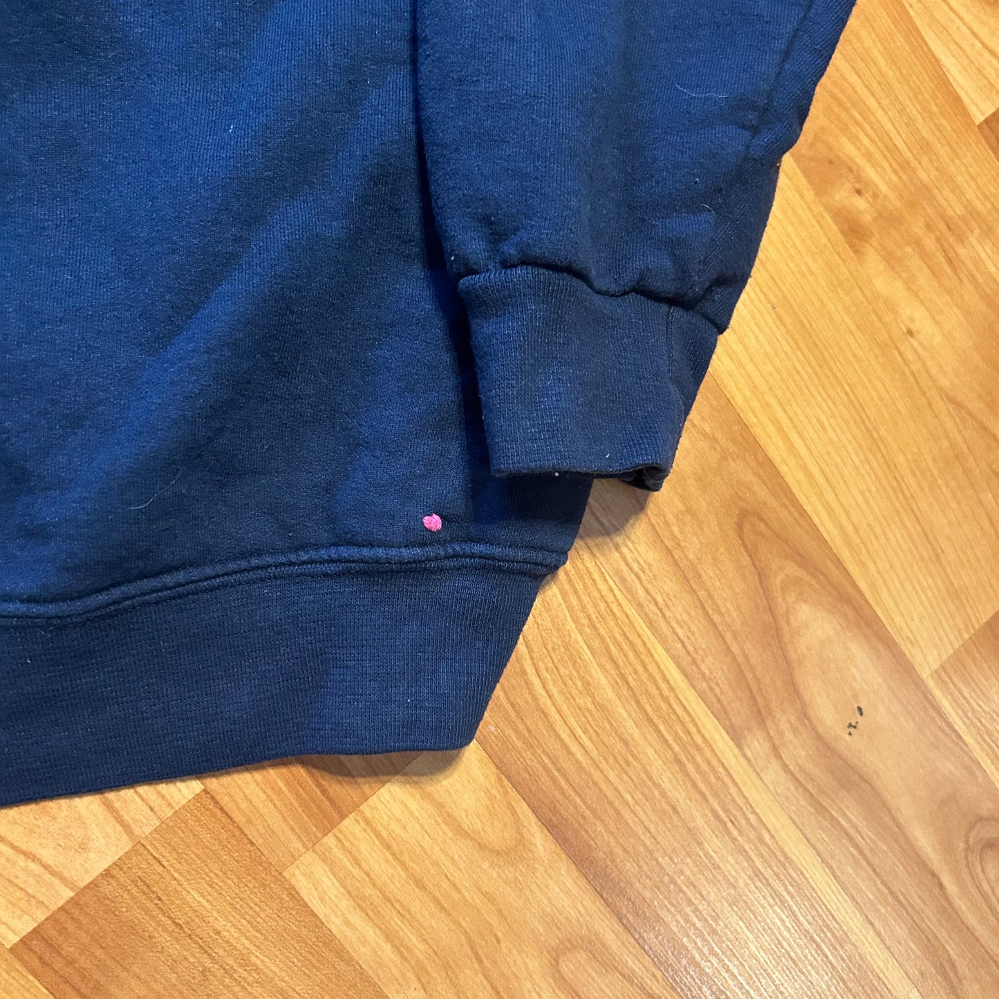 FOTL Navy Blue Blank Crewneck Sweatshirt - Large - 23.5" x 26.5"