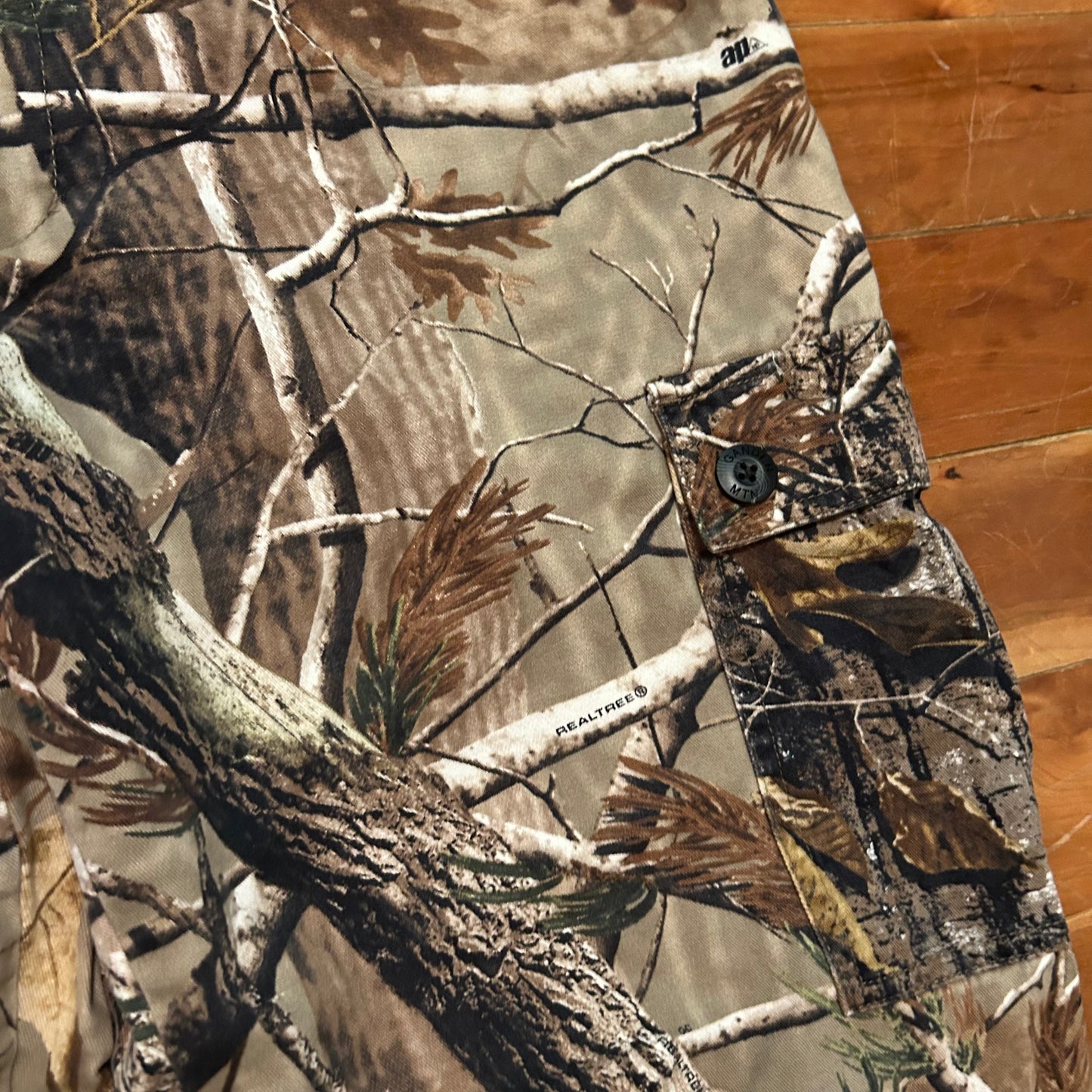 Gander Mountain Realtree Camouflage Cargo Pants - Adjustable - 35" x 28"