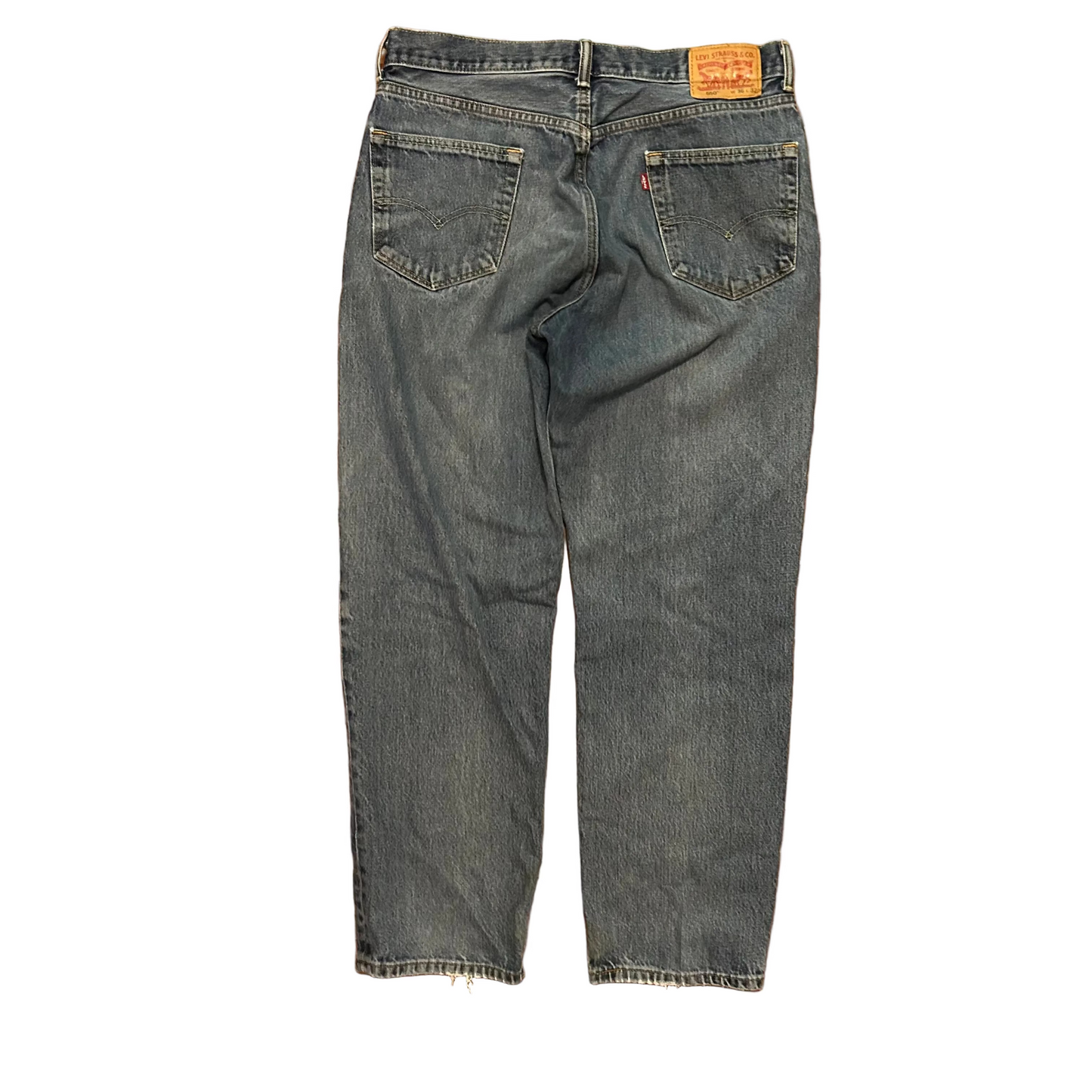 Levi 550 Denim Blue Jeans - 36" x 30.5"