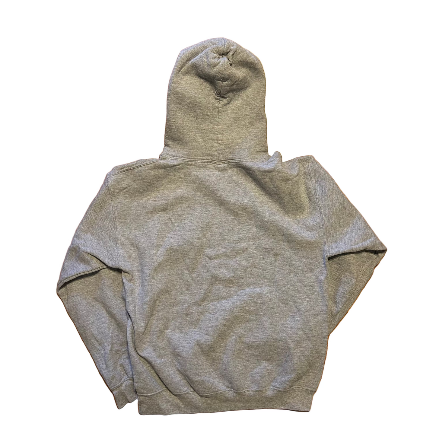 Purdue University Boilermakers Grey P Logo Hoodie Sweatshirt - Medium - 20" x 22.5"