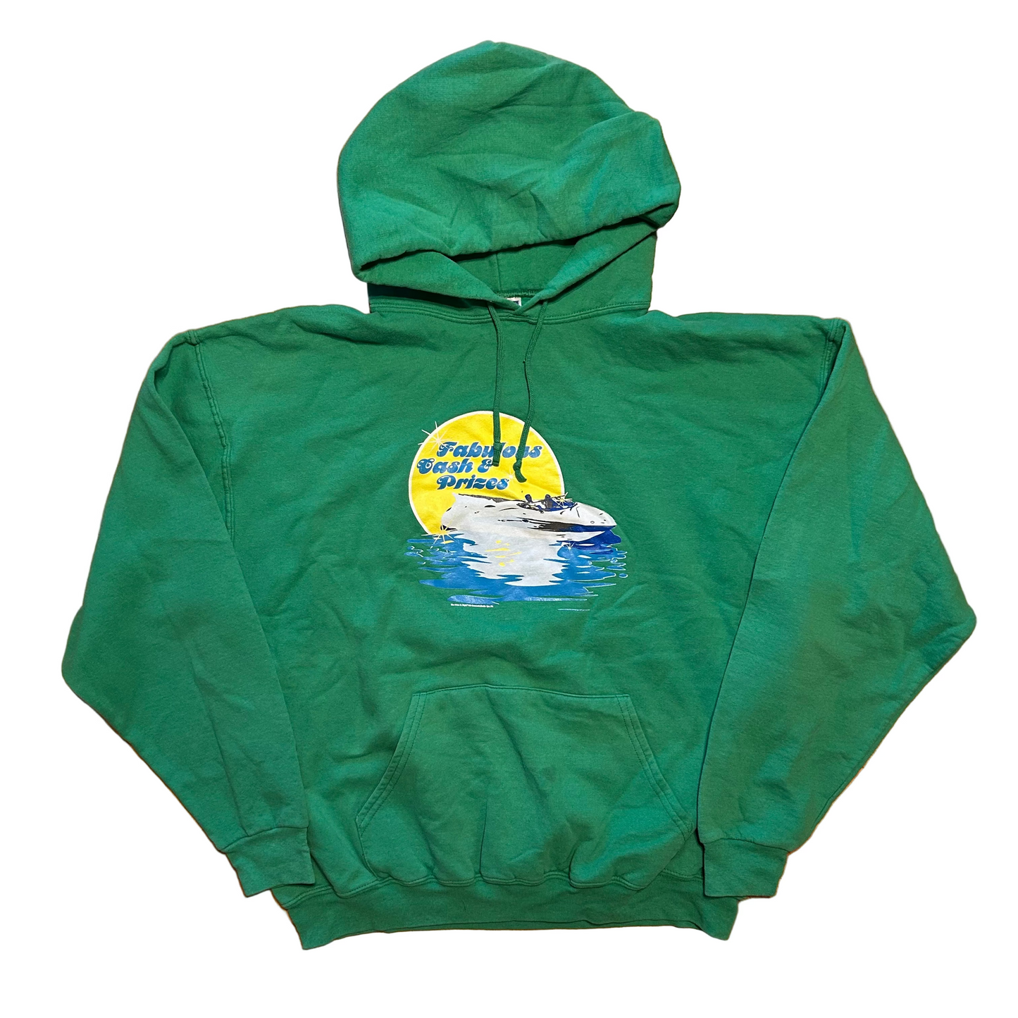 Price is Right Green Hoodie Sweatshirt - XLarge - 24" x 24.5"