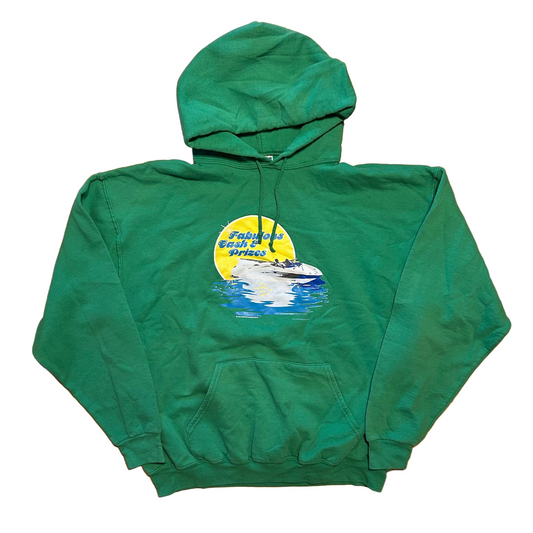 Price is Right Green Hoodie Sweatshirt - XLarge - 24" x 24.5"