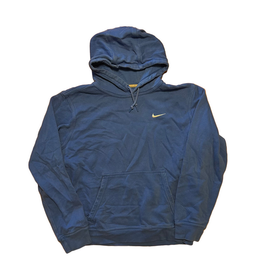 Nike Blue Hoodie Sweatshirt - Large - 22" x 23"