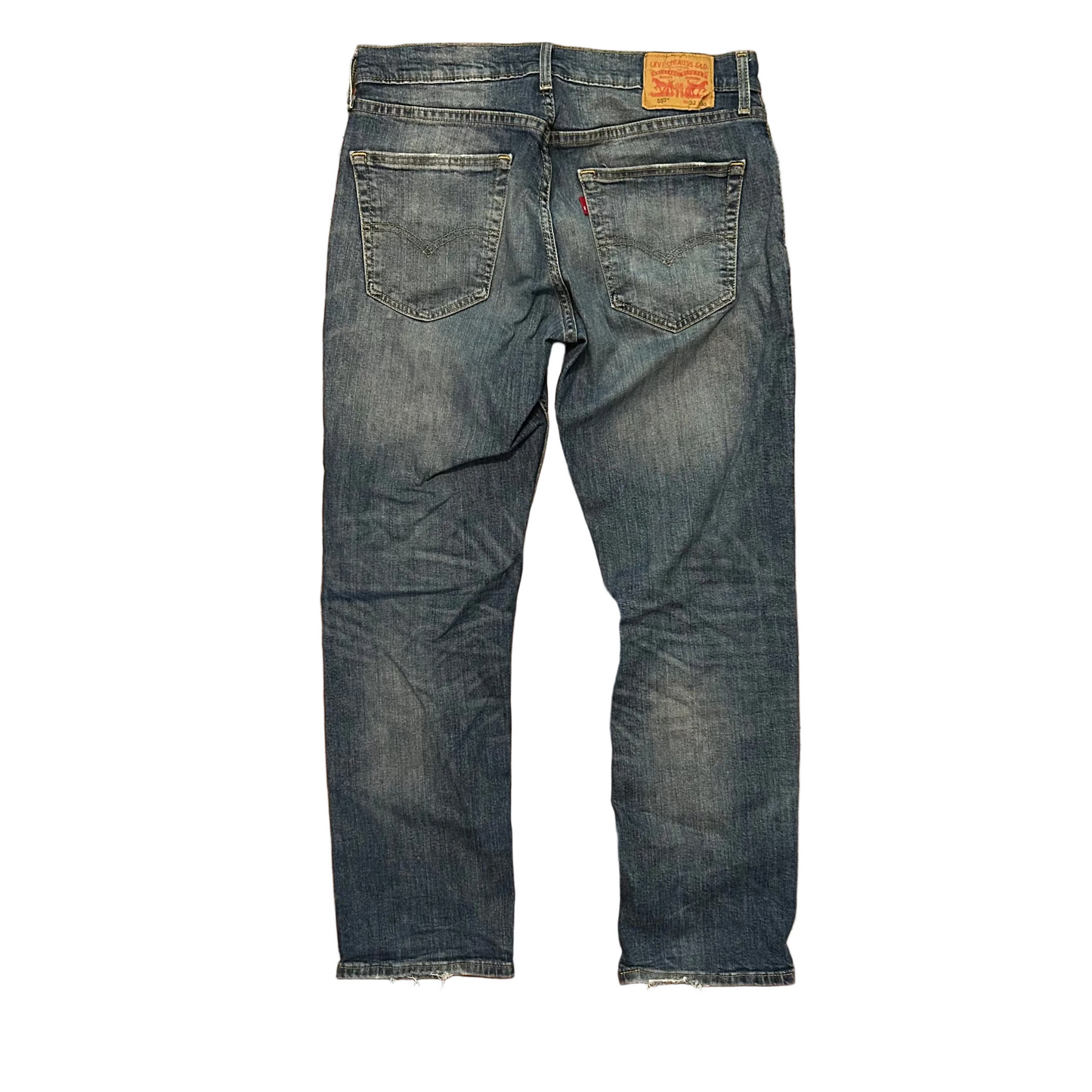 Levi 559 Faded Indigo Denim Blue Jeans - 32" x 29.5"