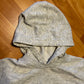 80/90's Grey Blank Painter Hoodie Sweatshirt - Large - 23.5" x 25"