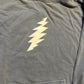 Dead and Company 2022 Tour Grateful Dead Washed Blue Hoodie Sweatshirt - XLarge - 24" x 26"